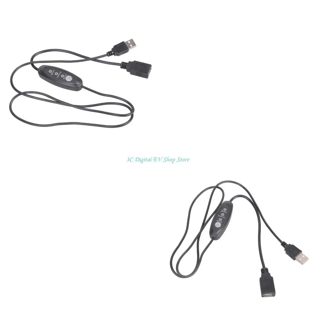 컴퓨터 냉각팬을 위한 E74D 3 속도 USB 관제사 코드는 5V 3A 가동을 양..