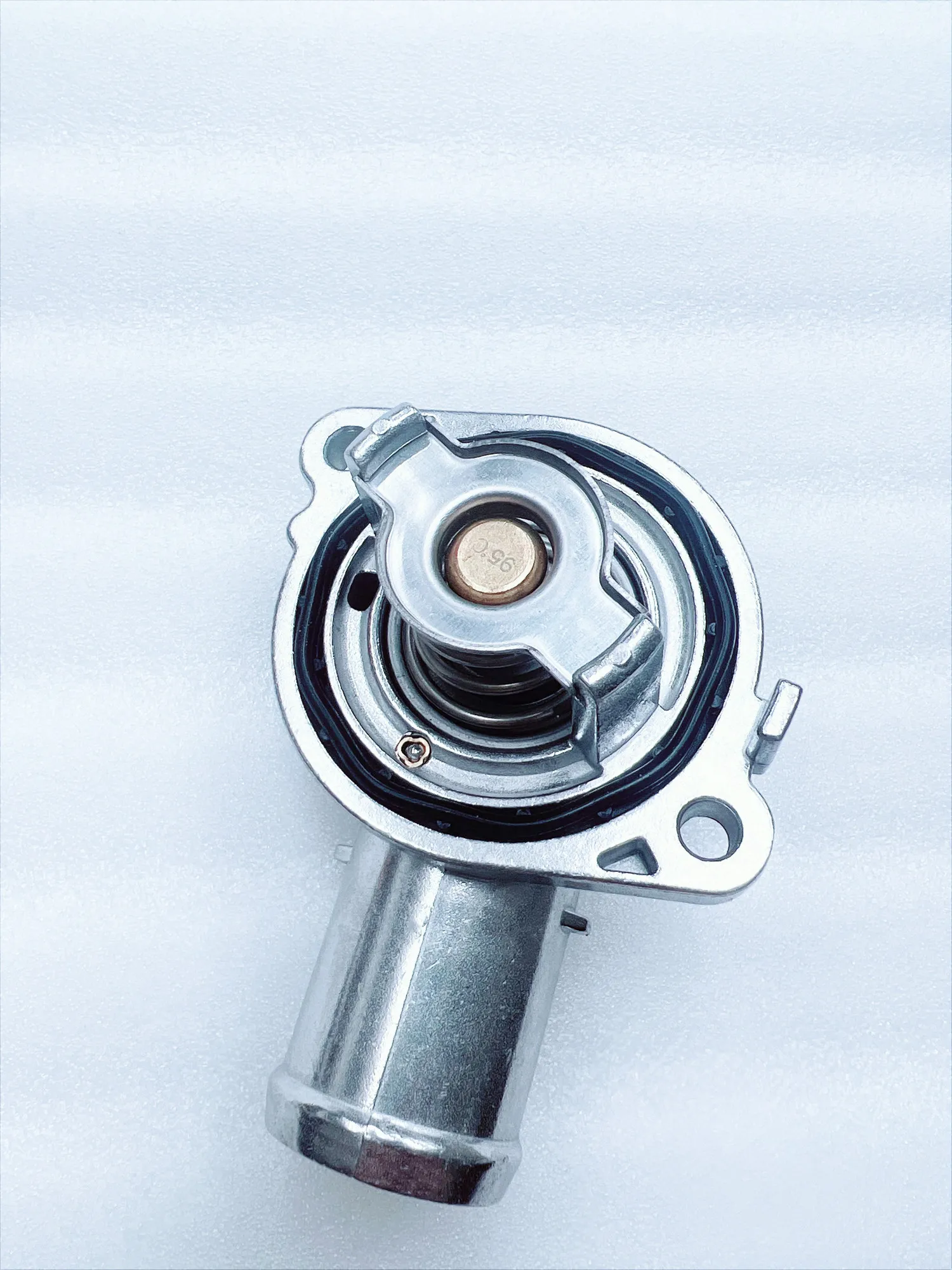 مجموعة ترموستات غطاء من الألومنيوم مع غسالة 5184570AJ ، 5184570AH مناسبة ل: كرايسلر دودج رحلة ، تاون RV ، المنتقمون ، 3.6