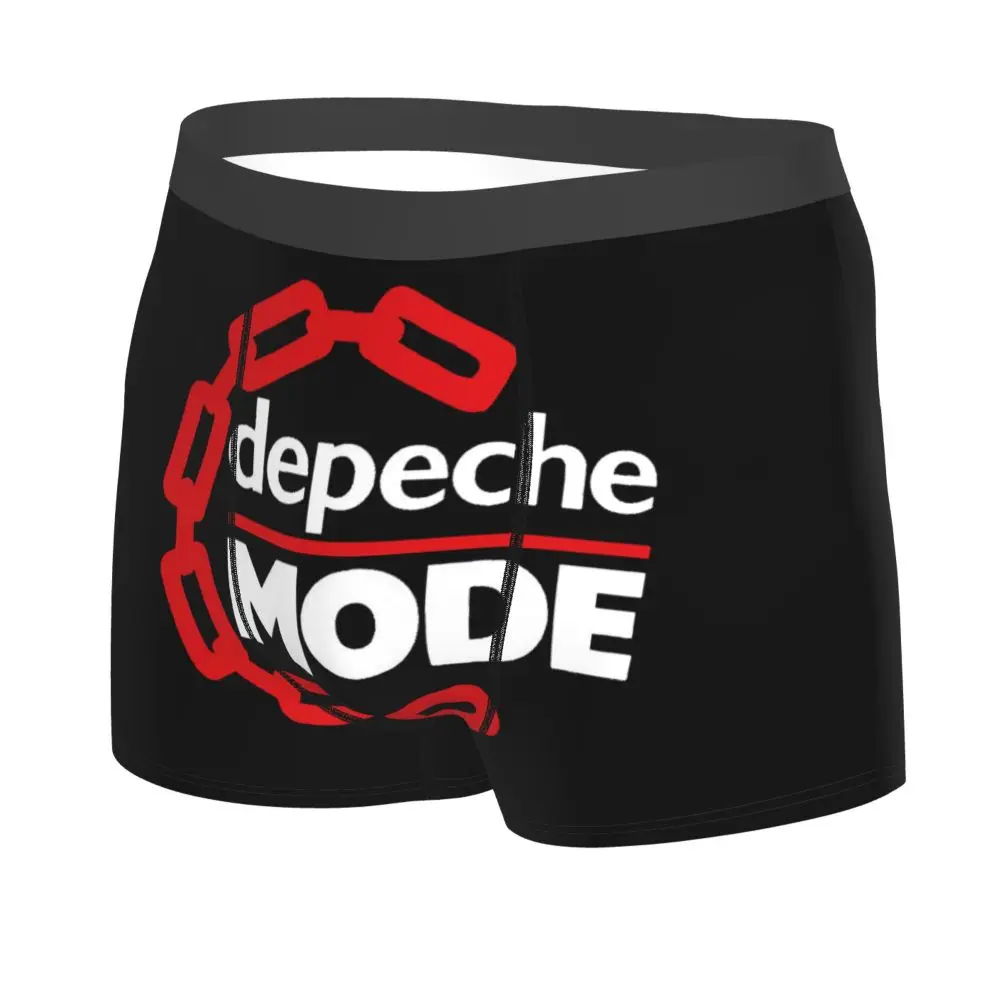 Custom Electronic Rock Depeche Cool Mode Boxers Shorts Men Briefs Underwear Cool Underpants