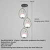 86LIGHT Contemporary LED Pendant Lamp Modern Art Dining Room Bedroom Study Bar Hotel Villa Cafe Home Corridor Chandelier 2