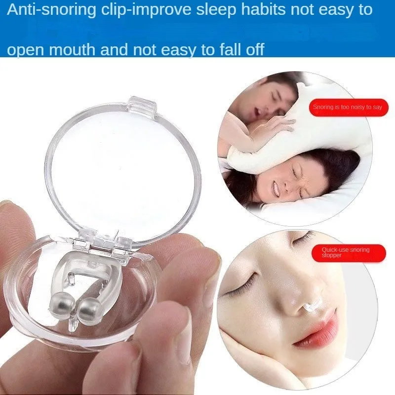 Men's antisnoring nose clip Sleeping antisnoring night use snorer special use