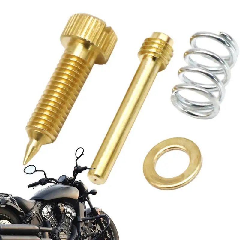 

Carburetor Main Nozzle Main Jet Kit Motorcycle Pilot Jet Copper Motorcycle Accessories Easy Installation Motorcycle