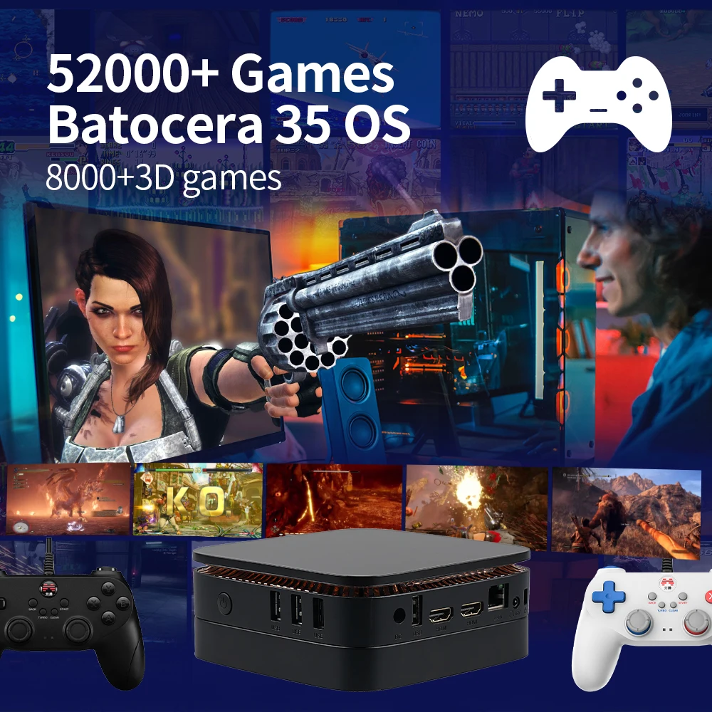 Super Console Mini Caixa De Computador Console De Jogos De Vídeo Embutido  72000 + Emulador De Jogos Para Ps3/ps2/wii/wiiu/psp/n64/dc Consolas De  Jogos Retro - Consoles De Vídeo Game - AliExpress