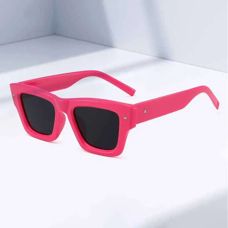 

Солнцезащитные очки YOOSKE в стиле ретро с квадратной оправой, женские модные декоративные очки, мужские уличные очки, очки для отдыха, Винтажные Солнцезащитные очки UV400