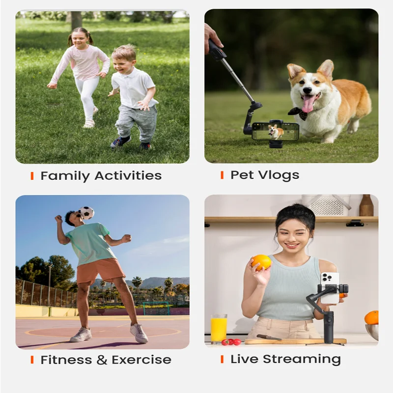 Hohem iSteady X3 Smartphone 3-Axis Gimbal with Remote Control Foldable Handheld Phone Stabilizer for iPhone/Samsung/Huawei/Pixel