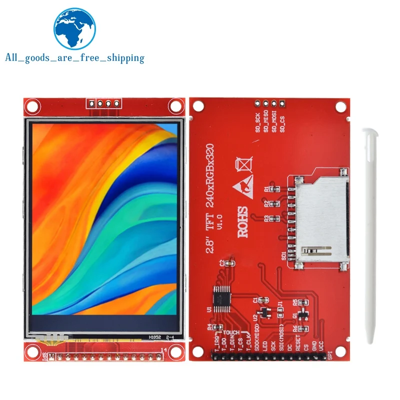 thumbnail: Waveshare 1.14 Inch LCD Scherm Voor Raspberry Pi Pico - 240x135 Pixels IPS