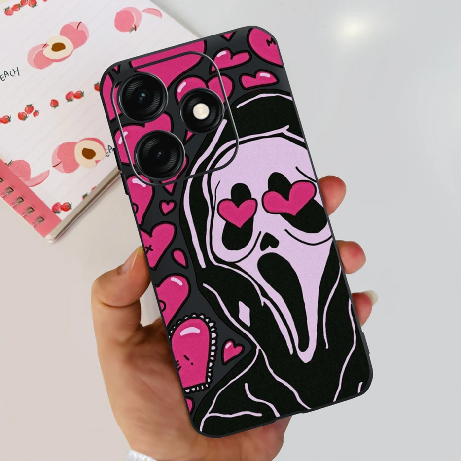 Stylish Shockproof Painted Phone Case with Soft Bumper