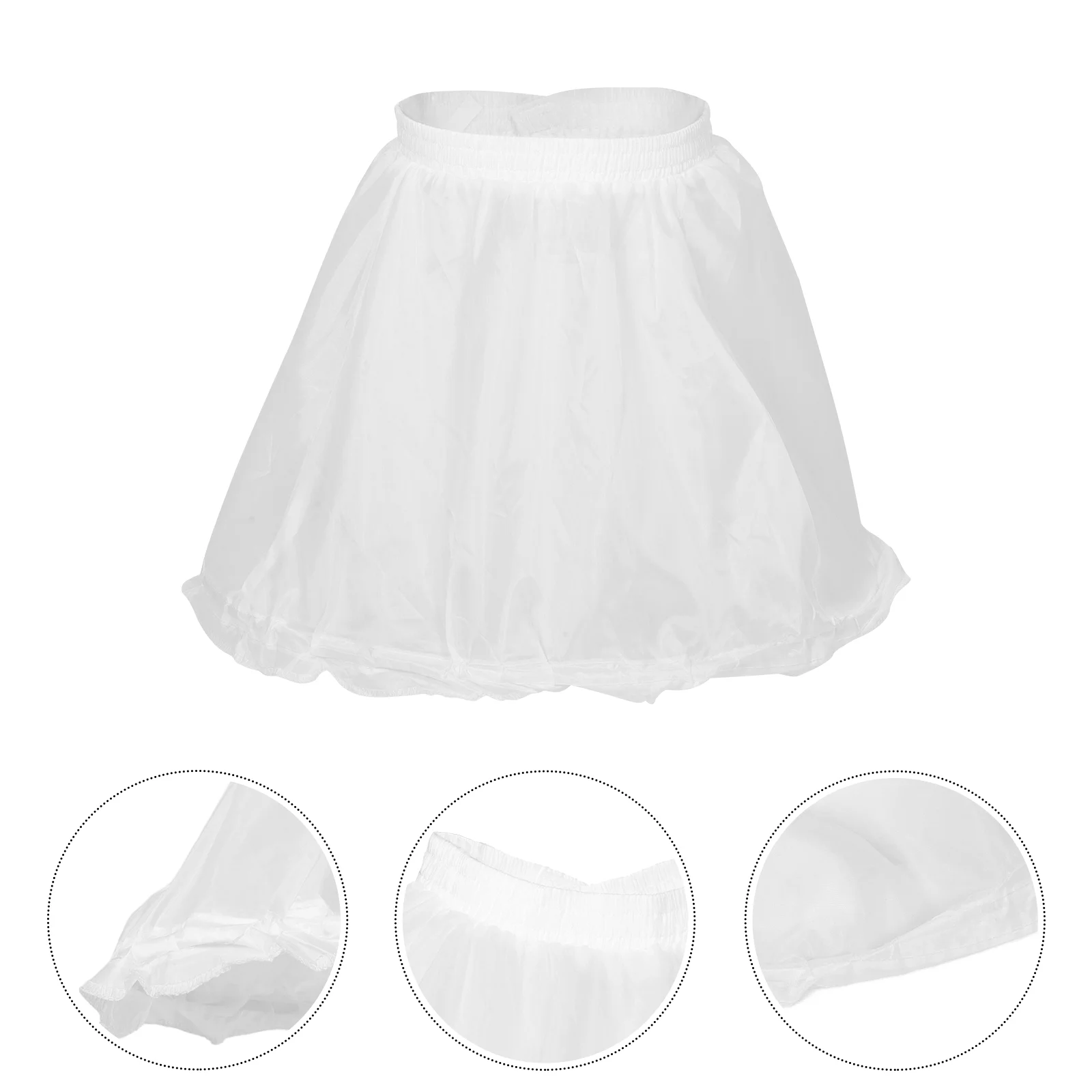 Wedding Dress Support Ball Dresses for Women Formal Fluffy Petticoat Skirt Fabric Hoop Women's
