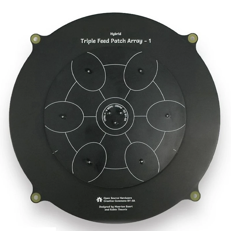 150Mm Triple Feed Patch 5.8Ghz 14Dbi Pagoda Array FPV Antenna Image Transmitter Flat Panel Antenna FPV Drone
