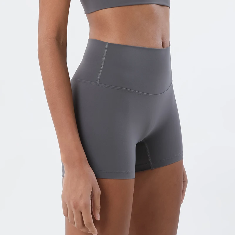 Sports Running Yoga Workout Shorts Women Nylon Shorts