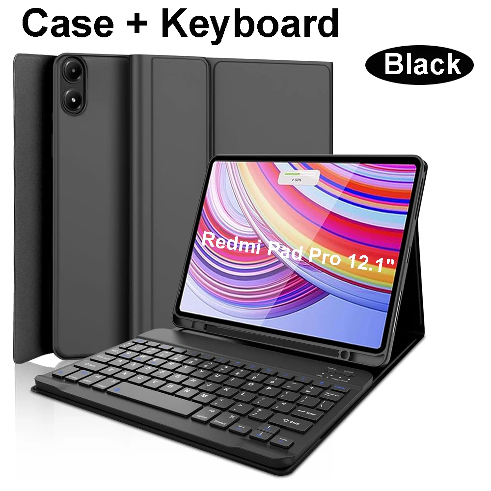 Enhanced Protective Keyboard Case with Bluetooth