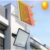 Super bright solar light LED solar floodlight 100w 200w 300w 400w IP67 high waterproof outdoor floodlight LED courtyard light 2