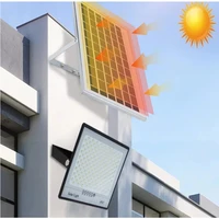 Super bright solar light LED solar floodlight 100w 200w 300w 400w IP67 high waterproof outdoor floodlight LED courtyard light 2
