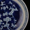 Antique Porcelain Blue and White Plum Blossom Pattern Small Plate Decorative Ornament 6