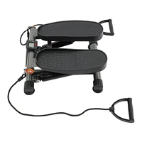 Mini Twist Stepper with LCD Display, Hydraulic Stepper with 2 Detachable Ropes, Total Body Cardio Exercise Machine for Home Use 5