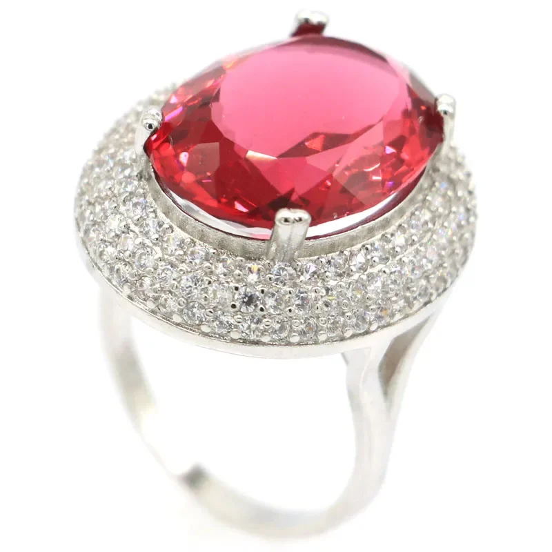 10g Customized 925 SOLID STERLING SILVER Customized Rings Green Peridot Pink Tourmaline Aquamarine Rhodolite Garnet CZ Gift For