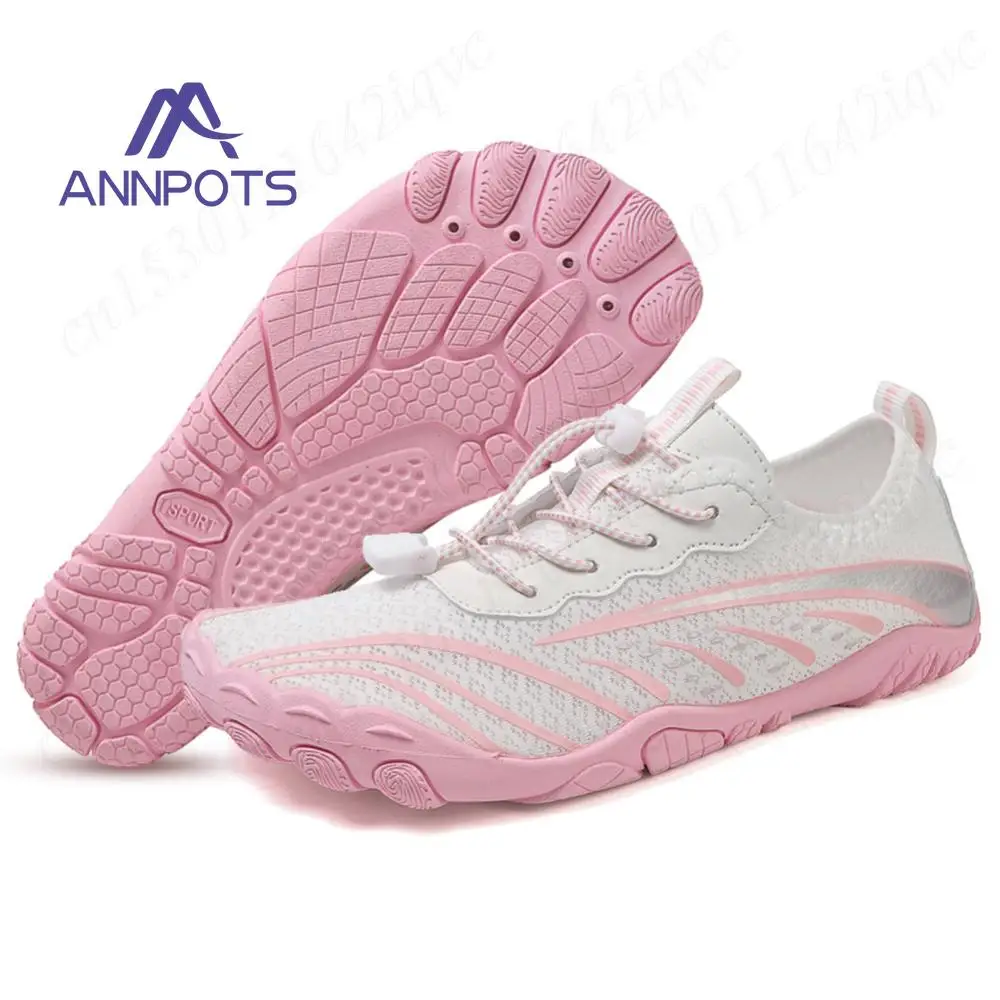 Non Slip Casual Wading Lightweight Aqua Shoes for Women Men Water Sneaker Barefoot Beach Shoes Unisex Casual Swimming