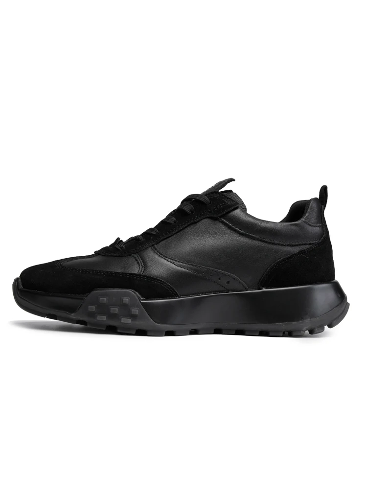 Genuine Leather Men Shoes Sneakers Trend Casual Breathable Leisure Male Sneakers Non-Slip Footwear Vulcanized Shoes