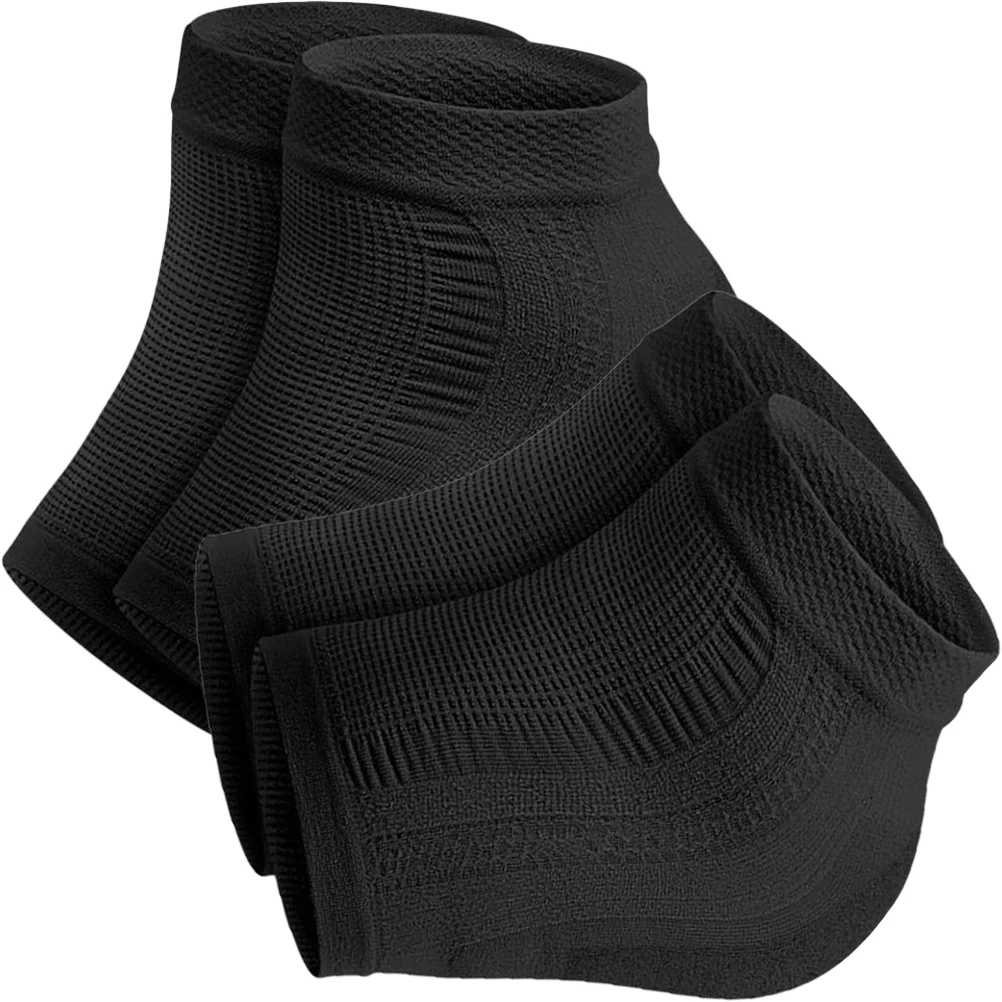 

2 Pairs of Moisturized Heel Gel Socks Heel Elastic Cover Portable Heel Socks Comfortable Heel Sleeves