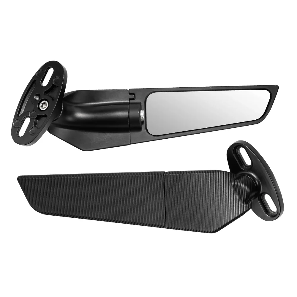 Spiegel gemodificeerde windvleugel verstelbare roterende achteruitkijkspiegel voor YAMAHA YZF R6 R1 R25 R3 R125 R15 32 - Racext Spiegel Gemodificeerde Wind Wing Verstelbare Roterende Achteruitkijkspiegel Voor YAMAHA YZF R6 R1 R25 R3 R125 R15 - - Racext 31