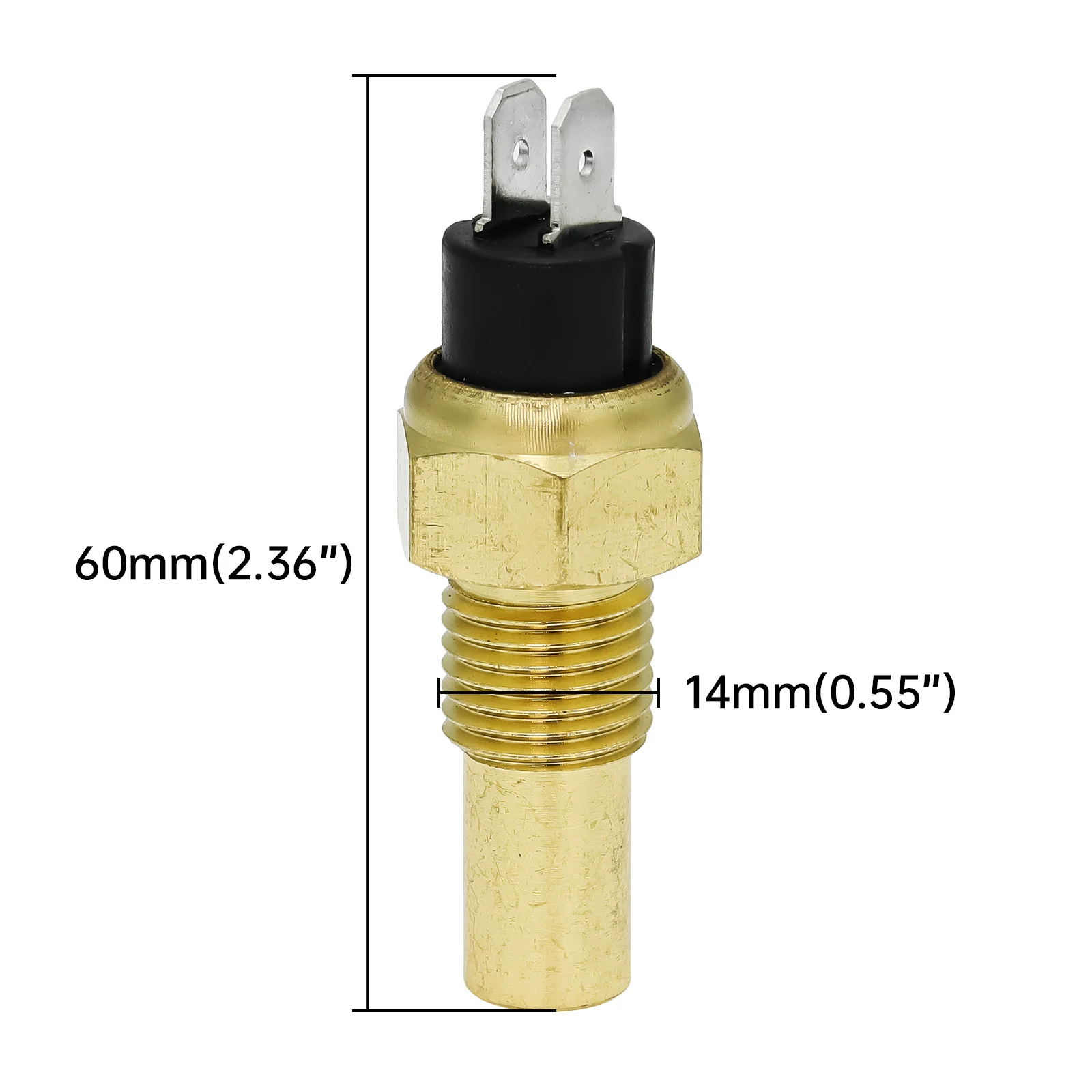 M14*1.5/M16*1.5 워터 온도 센서 신호 포함 31022옴/1600-22옴 알루미늄 12V 레이싱카 워터 온도 센서