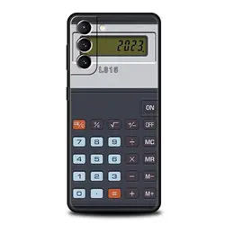 Vintage Calculator Design Soft TPU Phone Case Cover - Samsung S10e (A1)