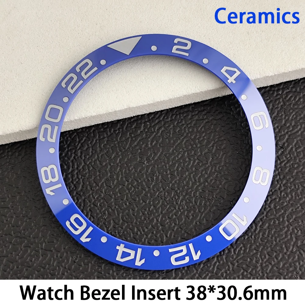 Premium 38mm Sloping Aluminum-Ceramic Bezel Insert