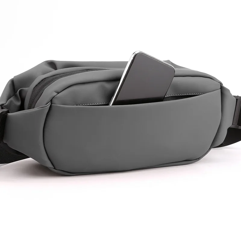 HVTIL Men Shoulder Bag Designer Luxury Waist Pack Portable Zipper Waterproof Messenger Bolsas Fashion Sling Crossbody Chest Bag