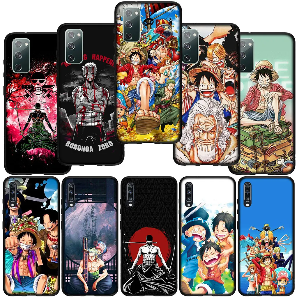 Black Case For Redmi 9C NFC 10A Phone Cover One Piece Luffy Zoro Chopper  Anime Capa Soft Silicone Funda For Redmi9C 9CNFC Shell - AliExpress