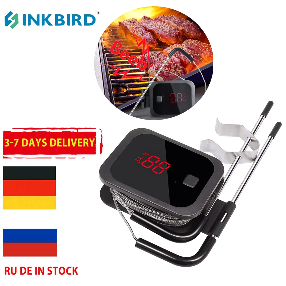 INKBIRD Wireless Meat Thermometer IRF-2SA