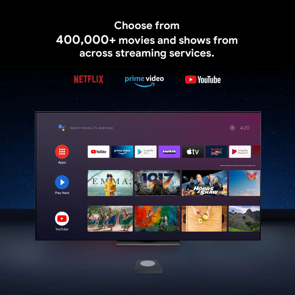 Mecool KM2/KM2 plus 4K Android TV Box Amlogic S905X4 2GB 16GB USB3.0 100M LAN 2.4G 5G WiFi doby atmos Audio TV BOX 2022 new 6