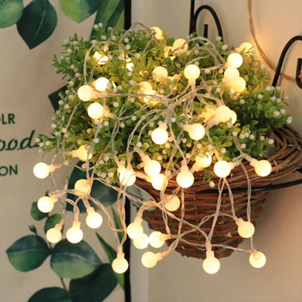 Рисунок 2 - Светодиодная гирлянда с шариками и питанием от USB