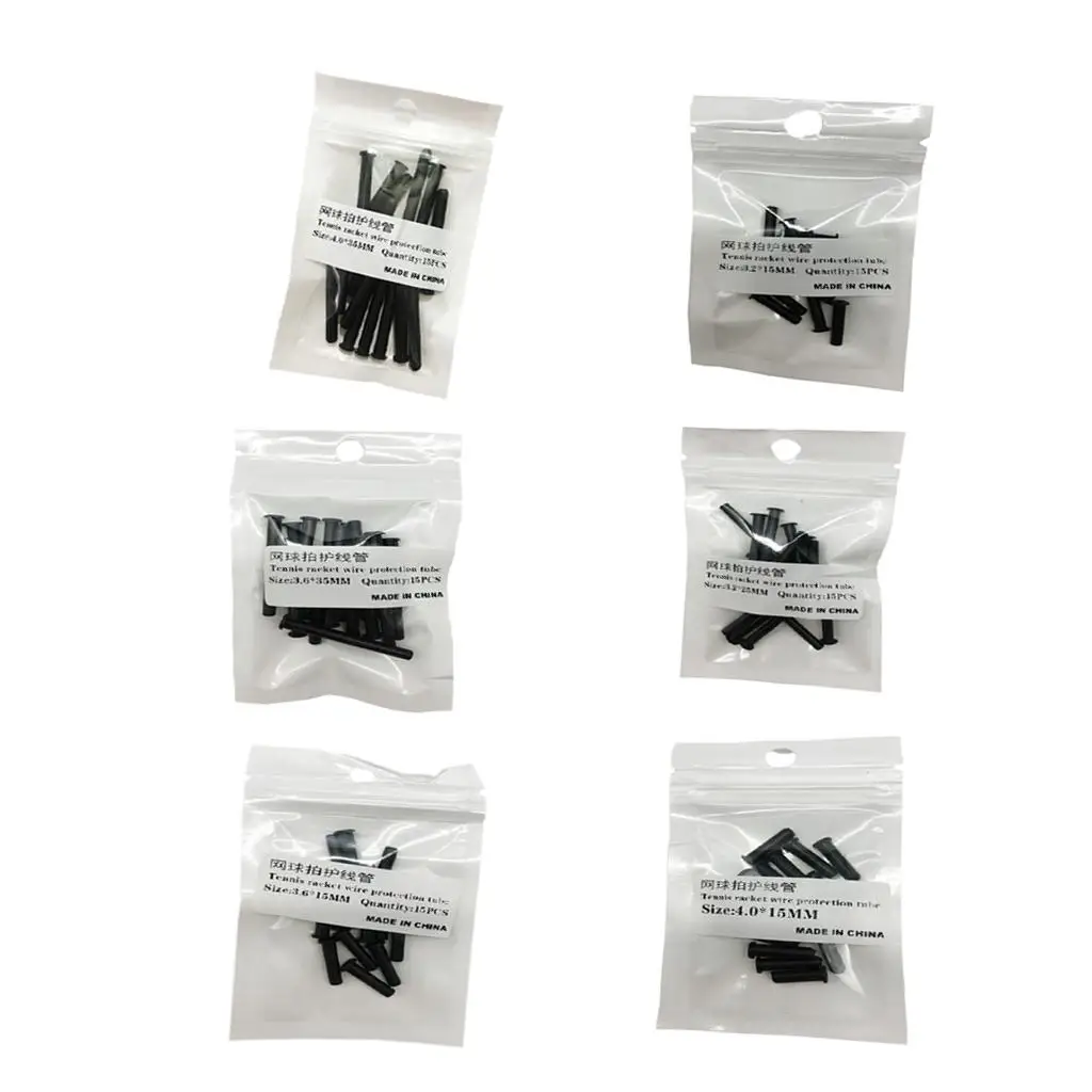 Tennis Racket Grommets Replacement Racquet Eyelets 15x Universal