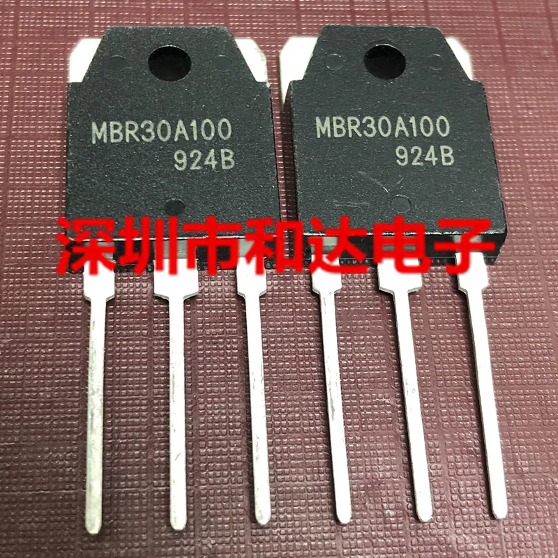 

5PCS-10PCS MBR30A100 TO-3P 100V 30A ON STOCK NEW AND ORIGINAL