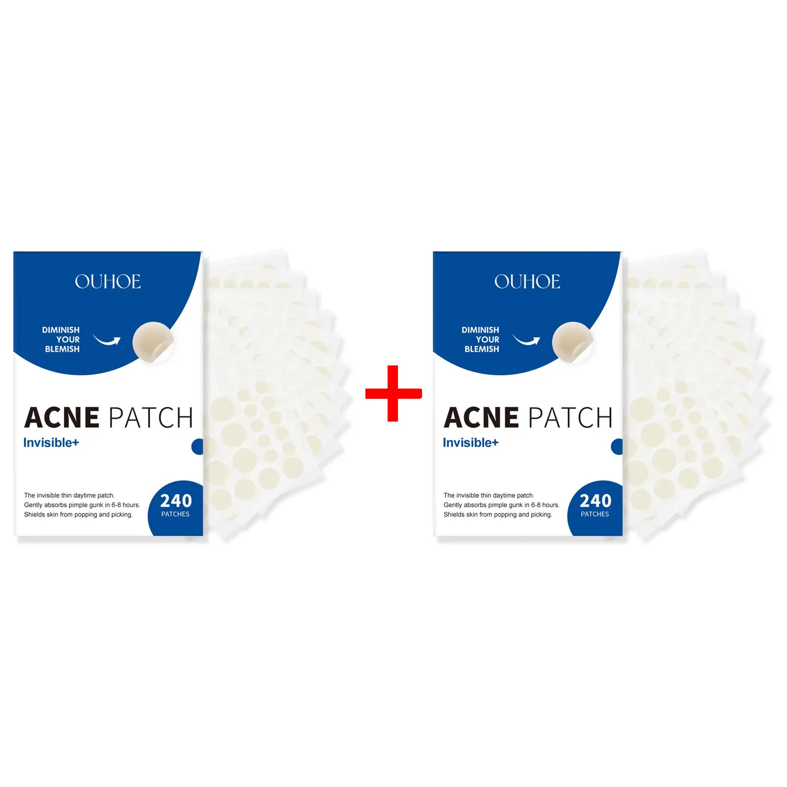 Facial acne repair patch