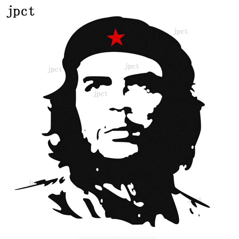 

JP car Guevara car sticker, car motorcycle external accessories covered with scratch sunscreen Vinyl Sticker 16cm-14.8cm