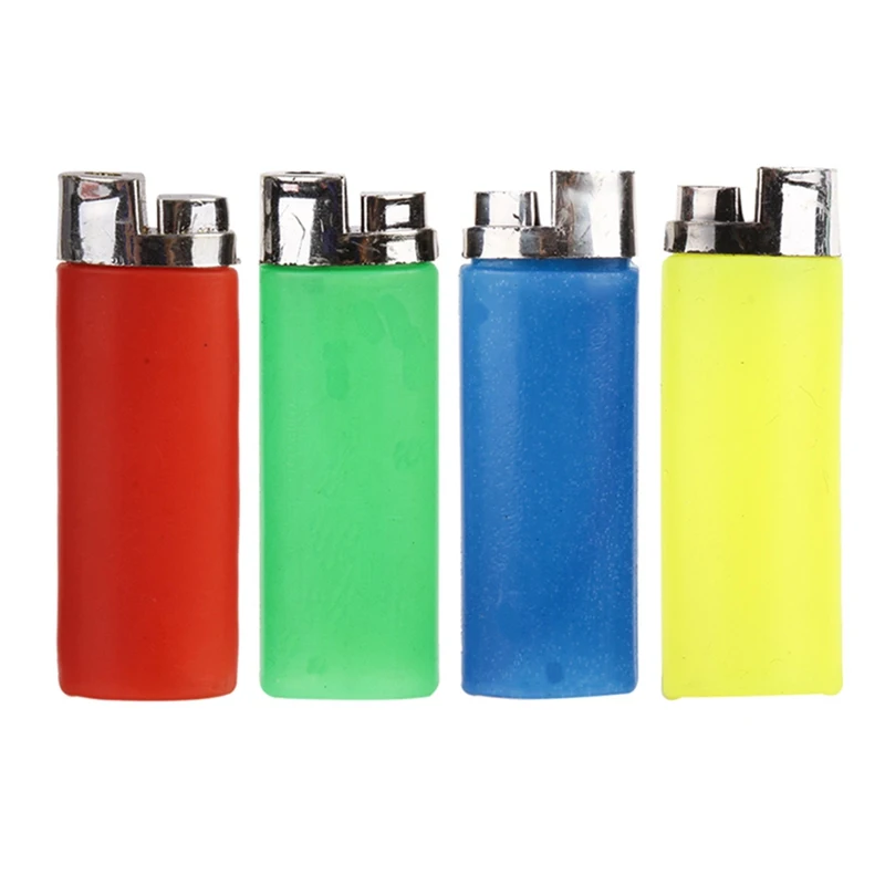 Water Jet Lighter Prank Toys Tricky April Fools Day Prank Props Joke Toy Friends Children Gift 1/2Pcs Random Colors