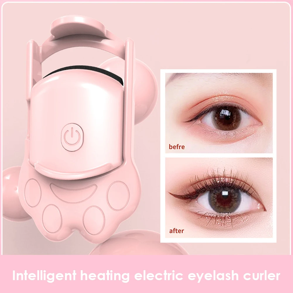 Women Eyelash Curling Tools Type c Charging Eyelash Perm Clip Scald