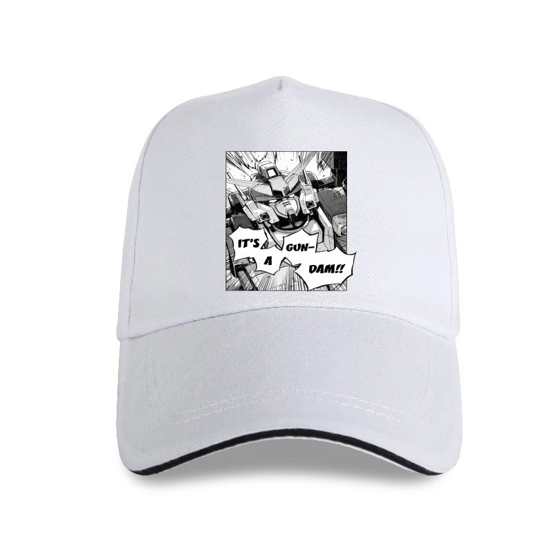 Mens Infinite War Gundam Wing Manga Heavyarms Berretto Da Baseball Stampa Basic Mens Oversize