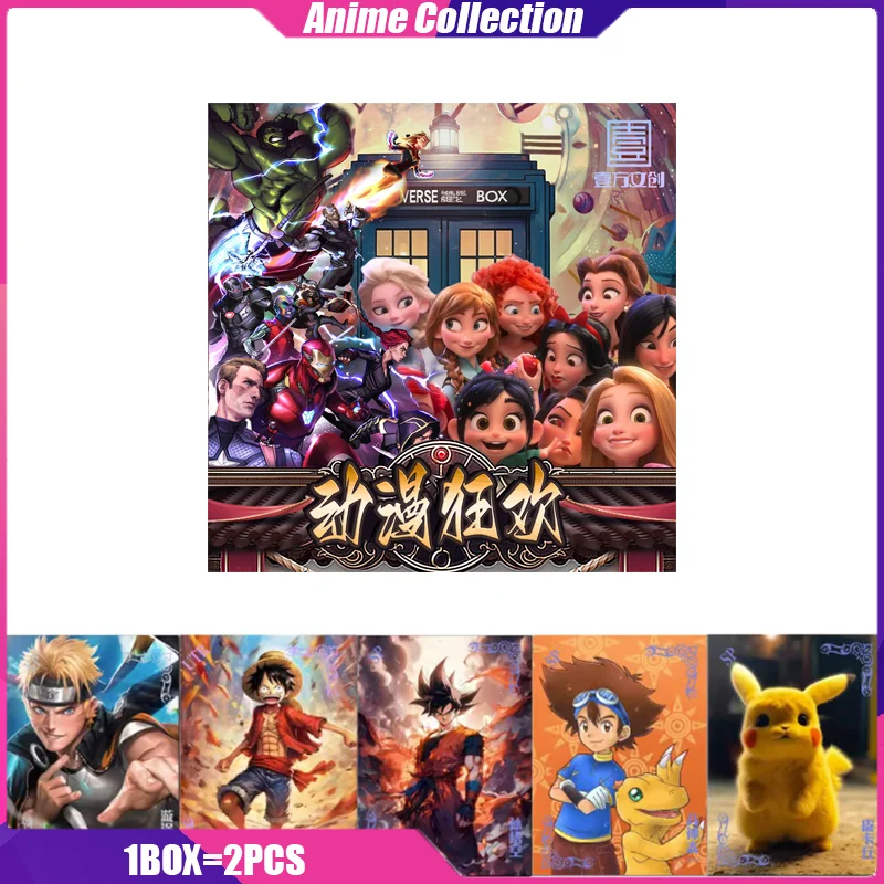 

Аниме карта YIFANG 2-я коллекция фигурок аниме игральная карта бустер коробка Mistery коробка настольная игра игрушка подарок на день рождения для мальчика и девочки