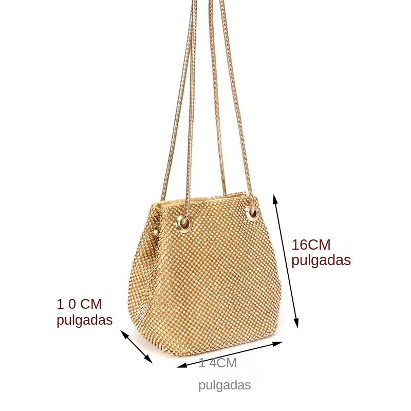 SEKUSA-Bolso de hombro de lujo para mujer, bolsa pequeña de satén para fiesta de boda y bolso de mano de noche, de bolsas con diamantes