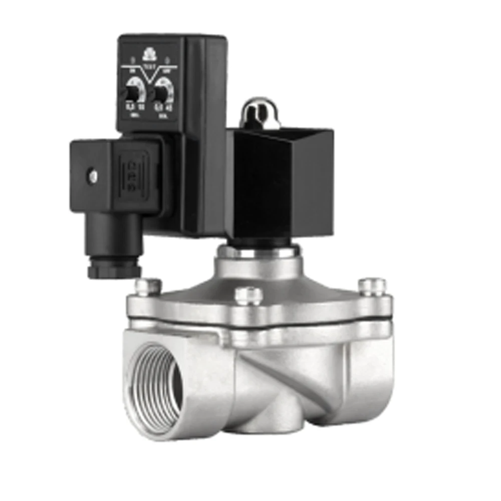 KPTM Timing Solenoid Valve AC220V DC24V Stainless Steel Solenoid Valve