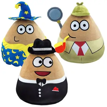 탐정 포우 장난감 봉제 외계인 봉제 인형 장난감, 외계인 봉제 인형 장난감, 부드러운 베개 호박, 어린이 생일 선물