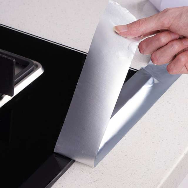 Kitchen Sink Waterproof Sticker Antimold Aluminum Waterproof Tape