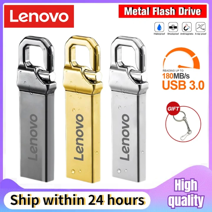 

Lenovo 3,0 флэш-накопитель, USb флэш-накопитель 1 ТБ, металлическая Флэшка 256 ГБ, карта памяти 512 ГБ, U-диск 128 ГБ, U-диск, USb-карта, брелок