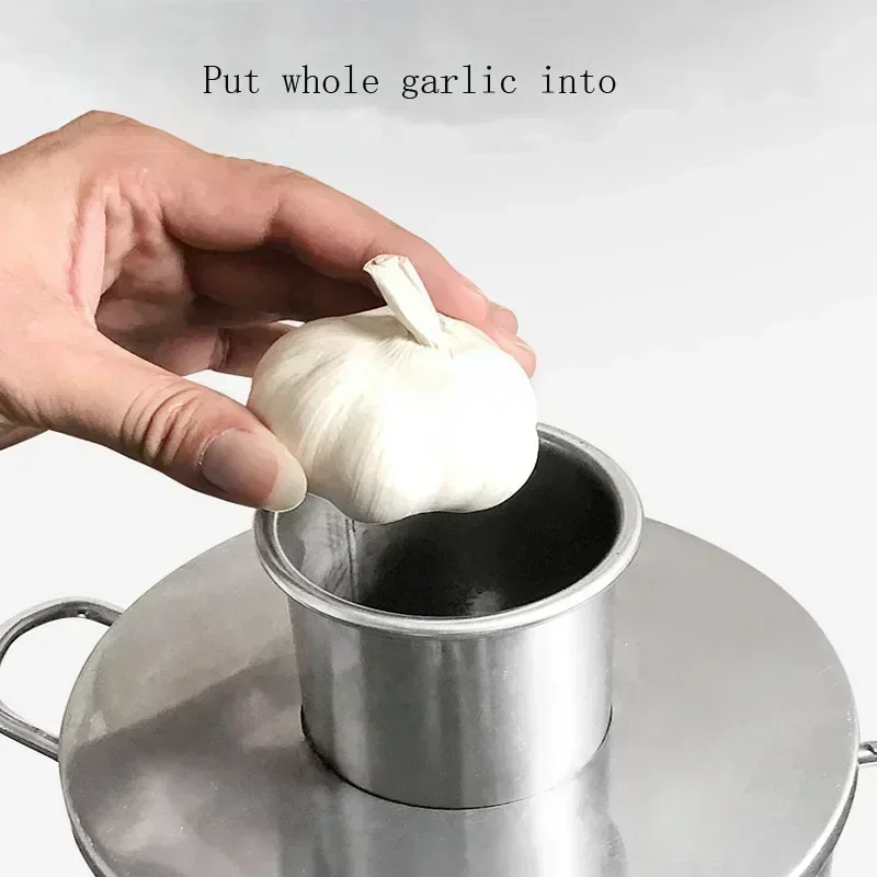 Commercial Electric Garlic Peeler Peeler Stainless Steel For Home Grain Separator Restaurant 3