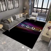 A-Audi Pattern Carpet for Living Room Bedroom Large Area Rug Soft Home Kids Room Floor Mat Home Gift Non-Slip Area Rug 1