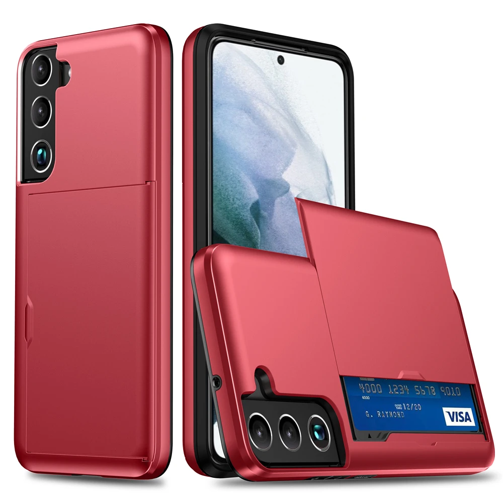 Premium Wallet Cover Case with Card Holder - Elegant Protection and Functionality