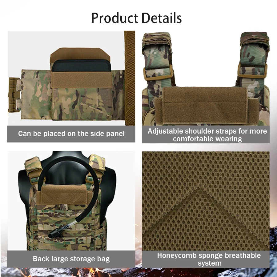 Multifunctional MOLLE Outdoor Hunting Vest Equipment