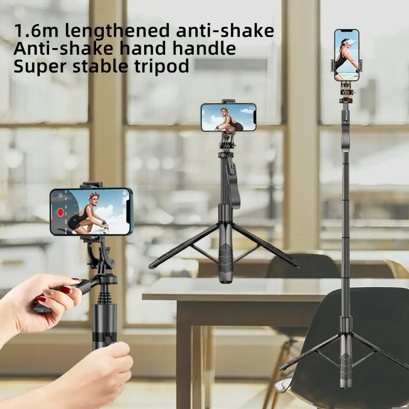 

Ultimate Selfie Stick with Bluetooth and Integrated Tripod for Live Broadcasts - The Must-Have Accessory for Perfect Selfies